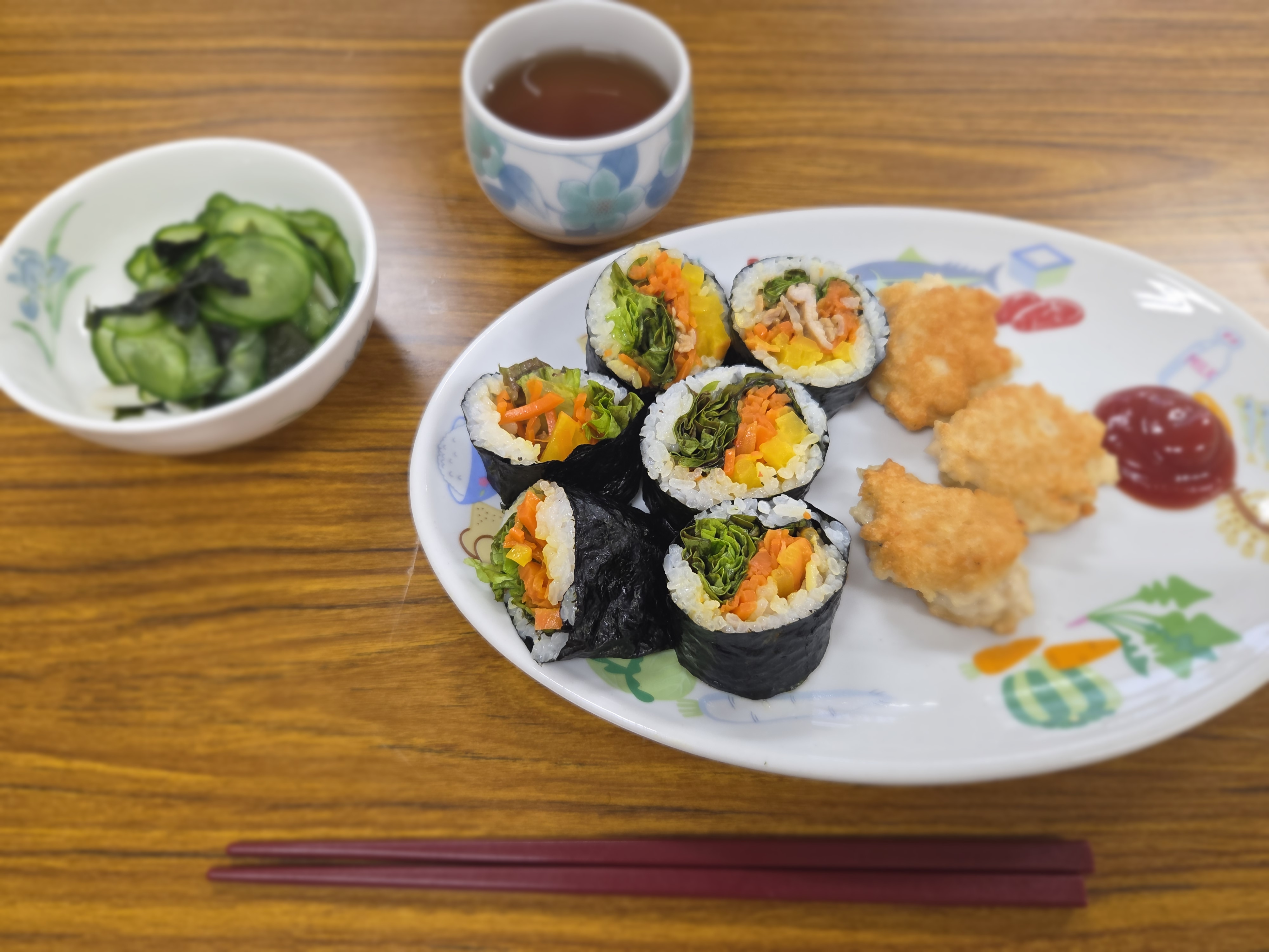 親子料理写真