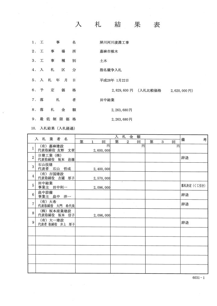 屏川河川浚渫工事