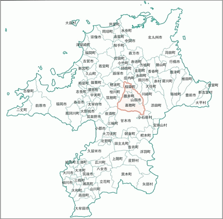 福岡県全体図