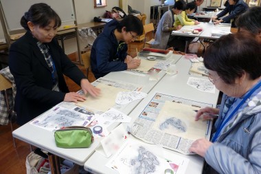 日本画教室最終回の画像4
